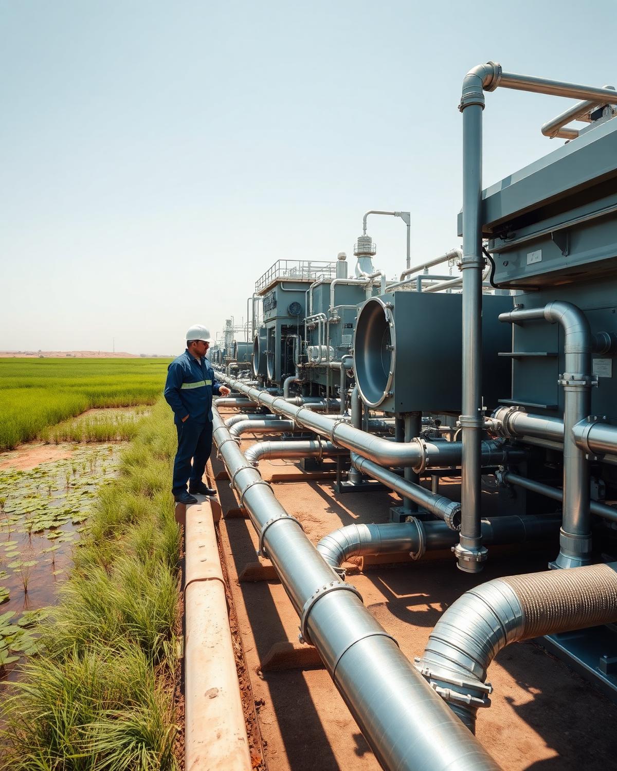 Industrial Treatment Plant